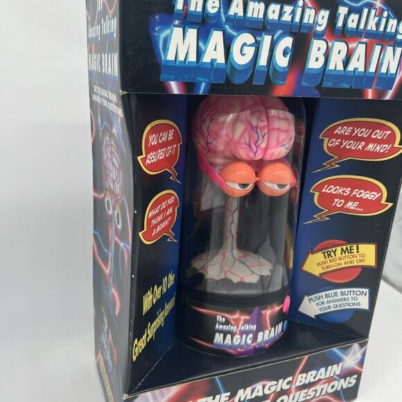Regency Toys Animated Amazing Talking Magic Electronic Psychic Brain Vtg 1999 - Picture 5 of 8